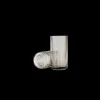 Lyngby Porcelæn Vase H20.5 cm i grå fra serien Lyngby Outlet