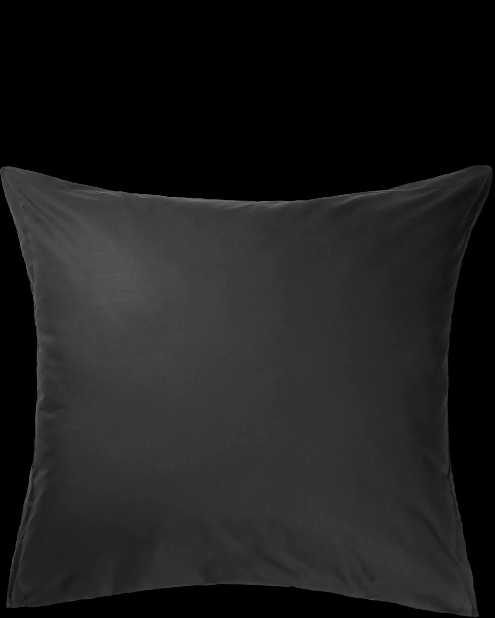 JUNA Percale Pudebetræk m/ramme 63x60 cm sort | Køb her
