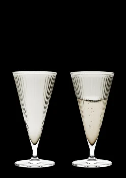 Rosendahl GC Nouveau Champagneglas 20 cl smoke 2 stk. New